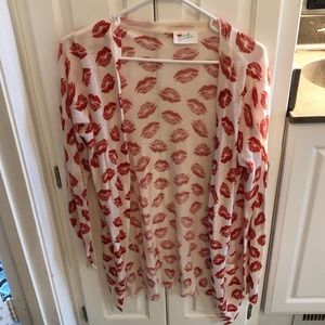 Lips Cardigan